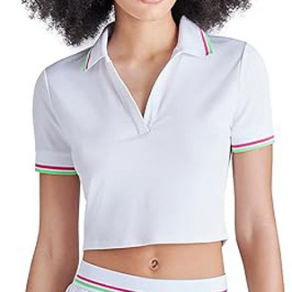 NWT Steve Madden Women's Campbell Top, XL, white